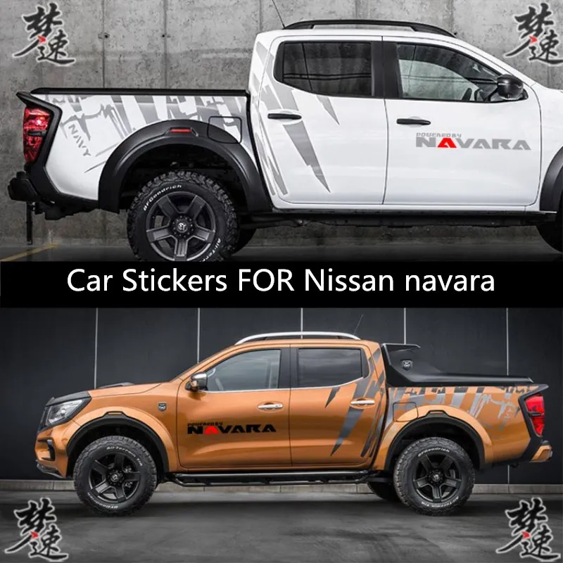 New Car Stickers FOR Nissan navara Pickup Truck Exterior Decoration personality customized fashion sports Decal film accessories