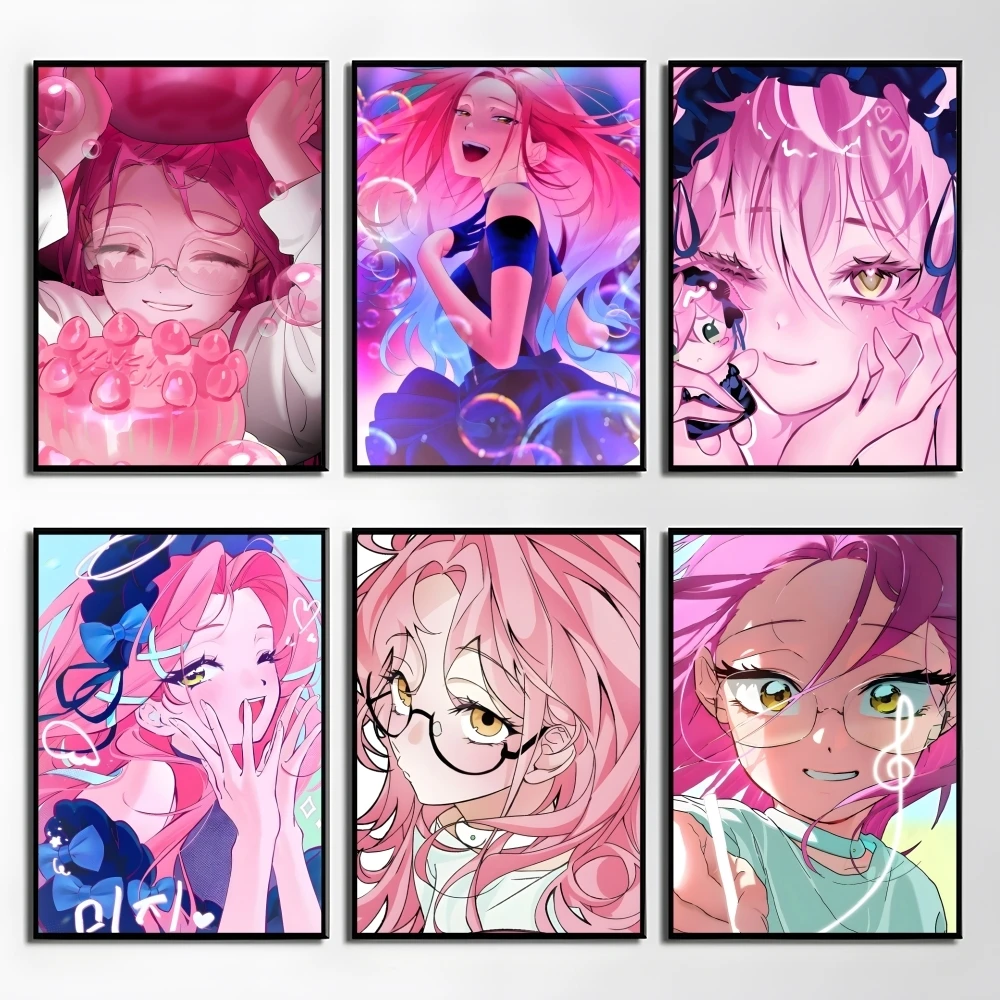 

Anime Mizi A-alien Stage Poster Elegant And Affordable Wall Art Stickers For Dormitory Living Room And Bedroom Spaces