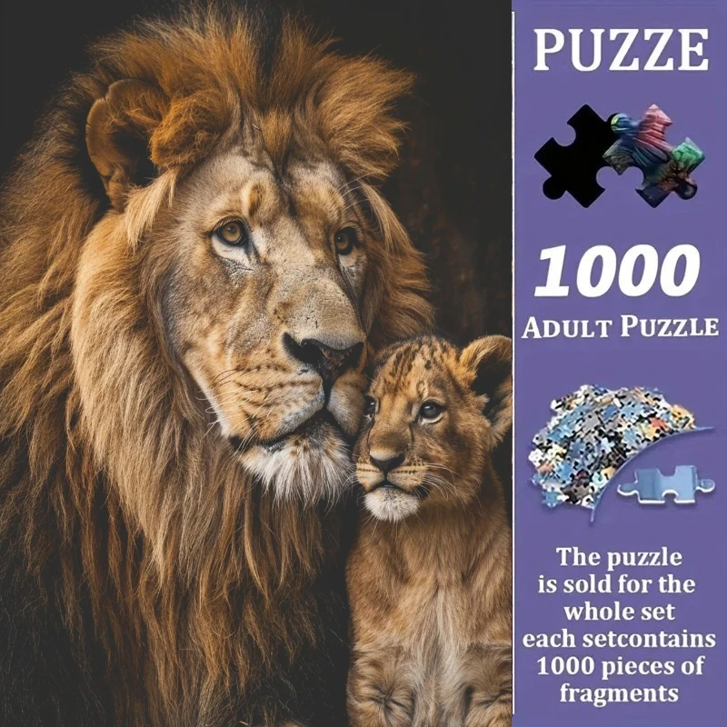 quebra-cabeca-de-1000-pecas-quebra-cabeca-de-animais-coloridos-perfeito-para-diversao-criativa-em-familia-presente-brinquedo-divertido