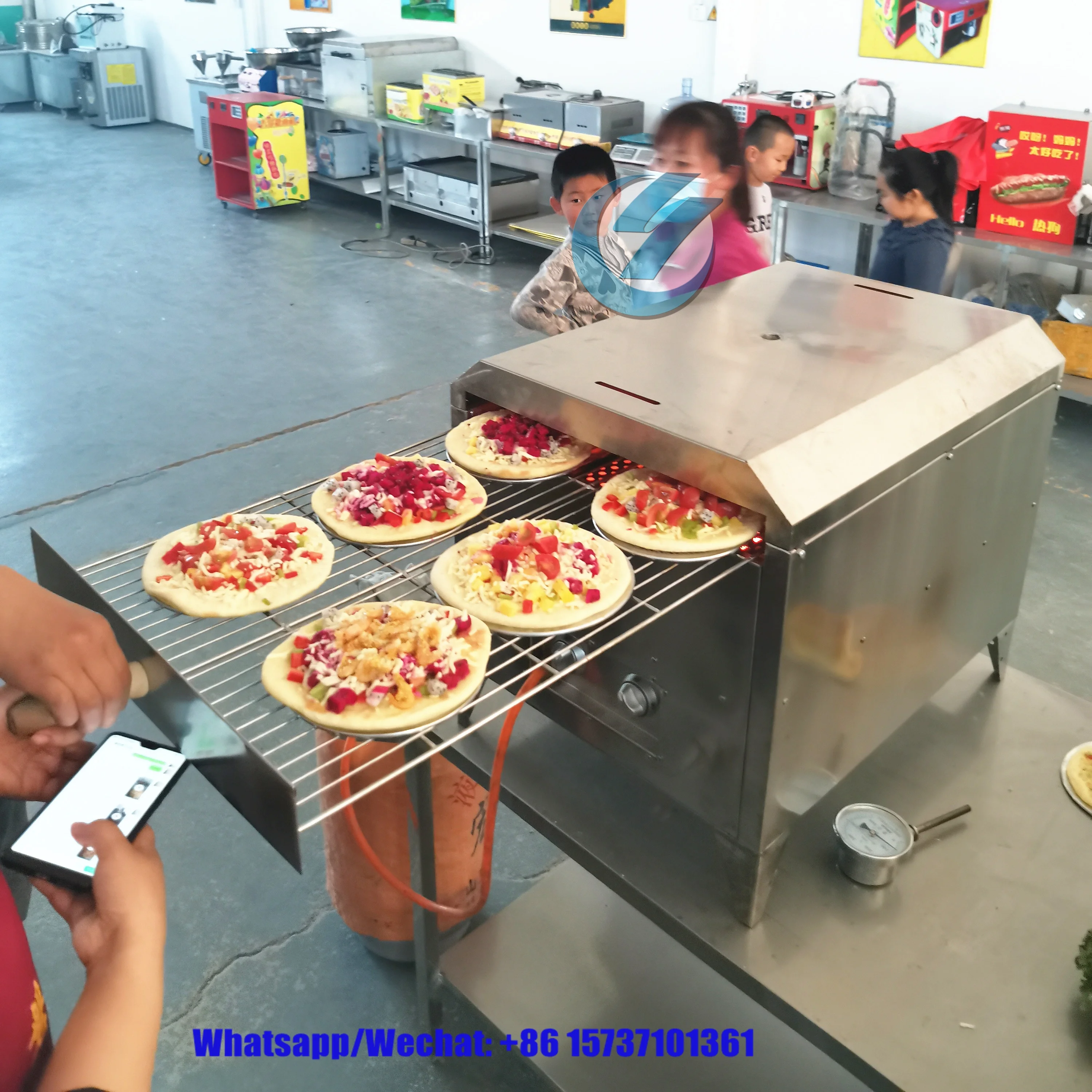 

Hot Sale Stainless Steel automatic pizza making equipment restaurant machine