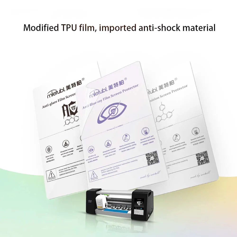 Top! Hydrogel Cutting Film Screen Protector For Any Phone Tablet Blue-ray Matte Privacy Film Intelligent Cutter Machine Devia