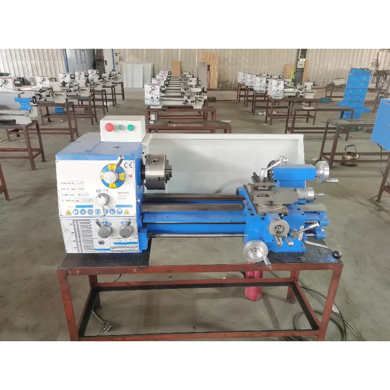 New Arrival Mini Metal 280 Lathe Machine With X Axis Auto Feeds SP2127-II