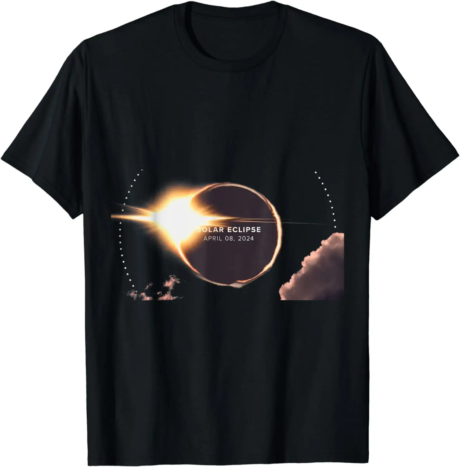 

Total Solar Eclipse 2024 Astronomy Moon T-Shirt