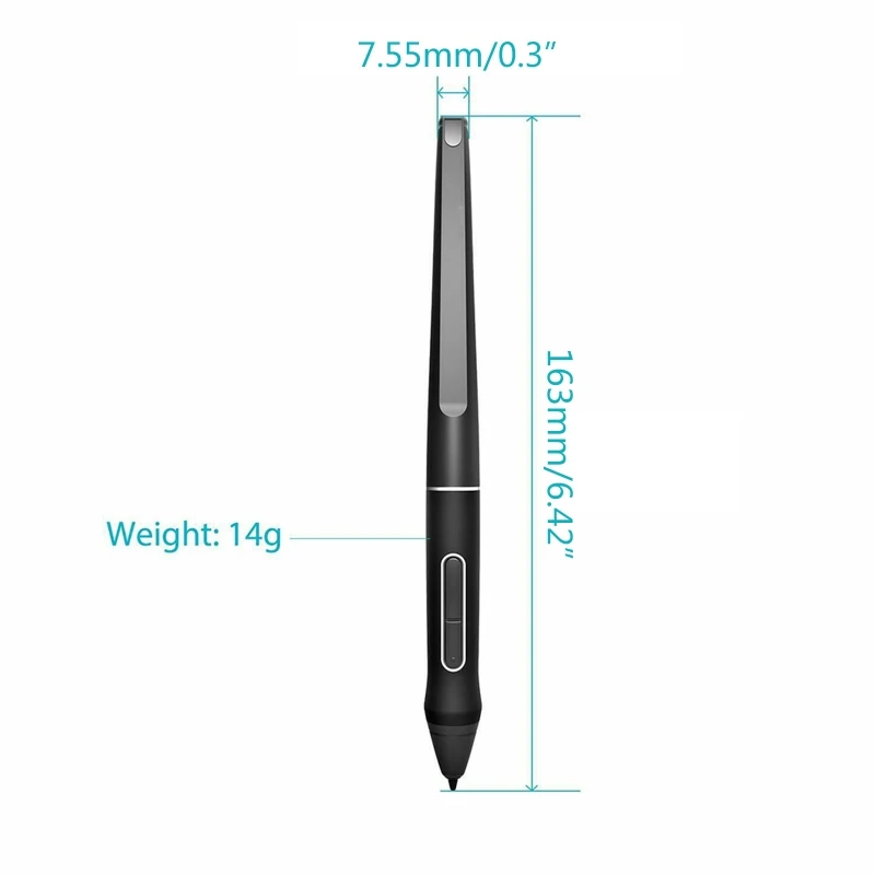 Stylus Pen Express Keys PW507 For HUION Digital Graphics Kamvas Pro 12/Pro 13/Pro 16/16/20 Digital Pen