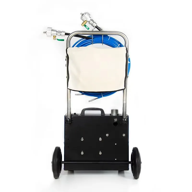 HVAC Maintenance Services Heat Exchanger Chiller Tube Cleaning Machine Chiller Tube Cleaner Pipe Internal Descaling