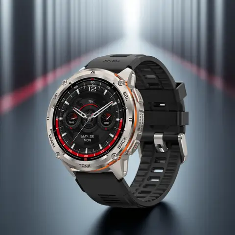 KOSPET TANK T3 울트라 2 GPS 스마트워치 남성용 나침반 고도계 기압계 60일 배터리 5ATM IP69K 방수 AMOLED BT 통화