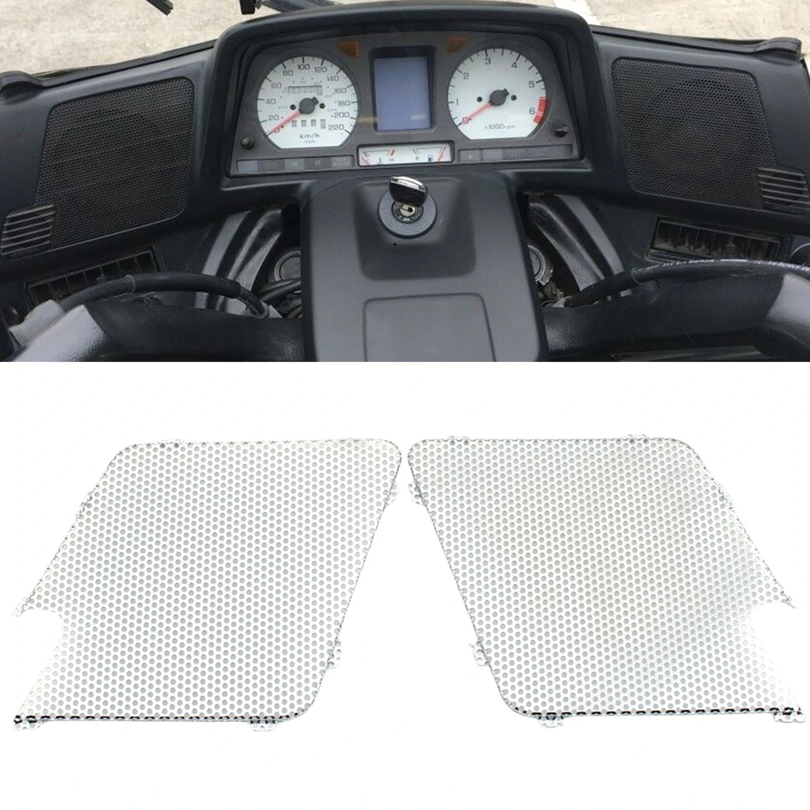 Motorbike Speaker Grill Loudspeaker Cover For Honda GL1500 1988-2000