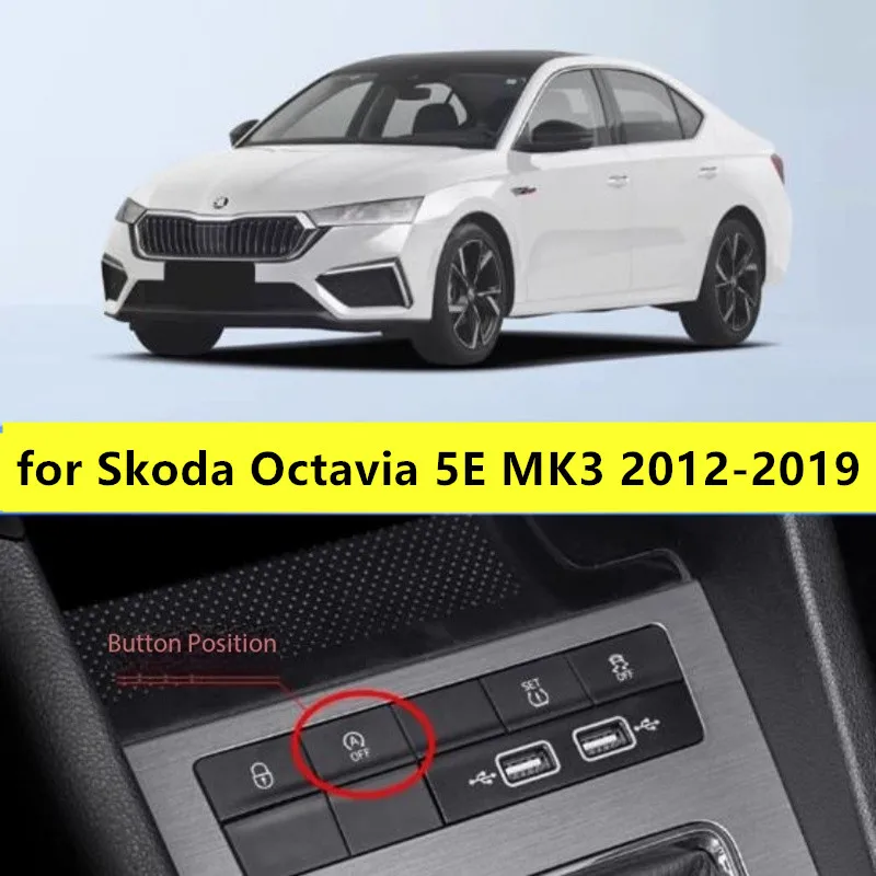 for Skoda Octavia 5E MK3 2012-2019 Stop Start Engine Eliminator Auto Start & Stop Canceller Device with Disable Cable