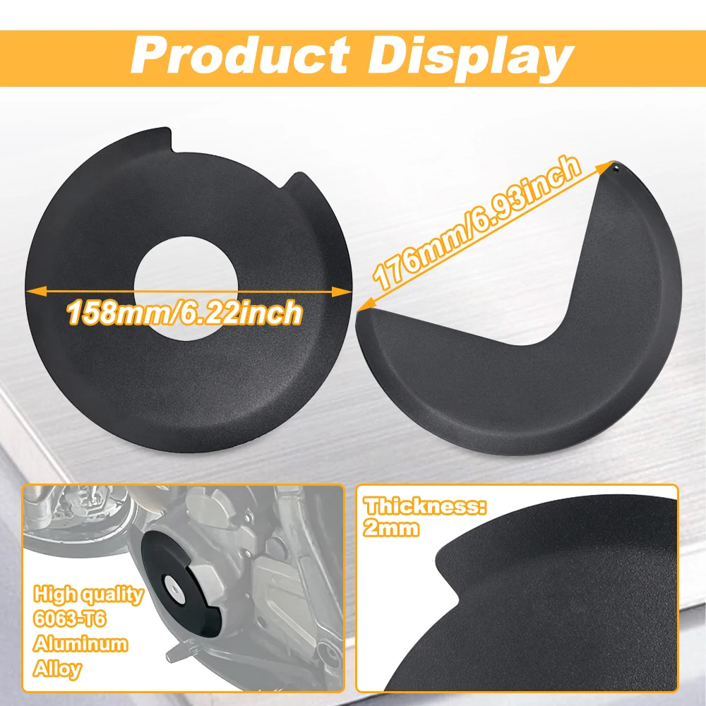 Engine Ignition Clutch Cover Case Guards Protector Motorcycle DR650 DR 650 1996-2021 2022 2023 2024 2025 2026 For SUZUKI