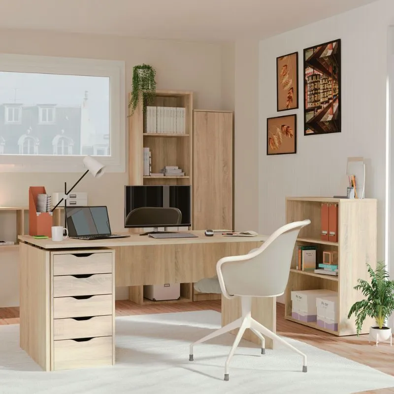 Modern style Cambrian oak Color Scaled Office Pack