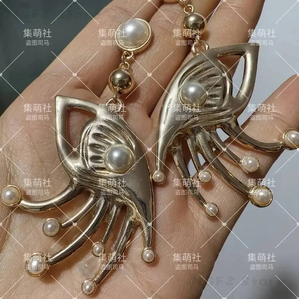 

Photo Anime Take Props Accessories Reverse:1999 Klara Wingler 2026 NEW Cosplay Costume Ear Clips Earrings