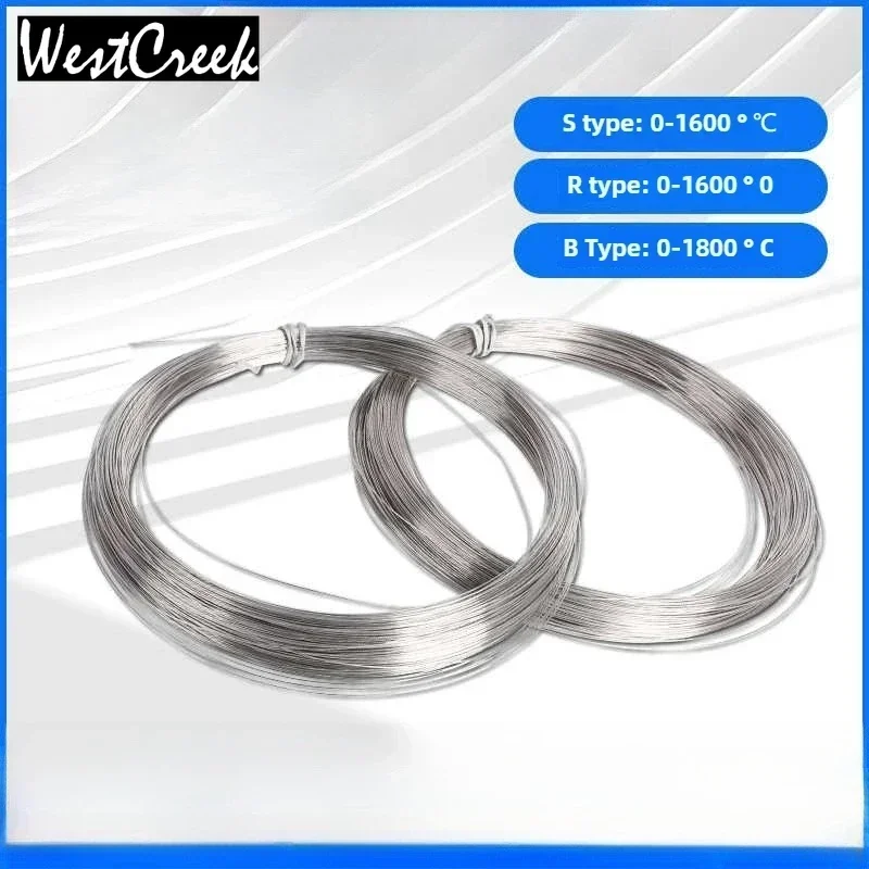 WESTCREEK 100mm Platinum Rhodium Thermocouple Wire S/R/B Type Platinum Rhodium Temperature Range 0-1600 ℃