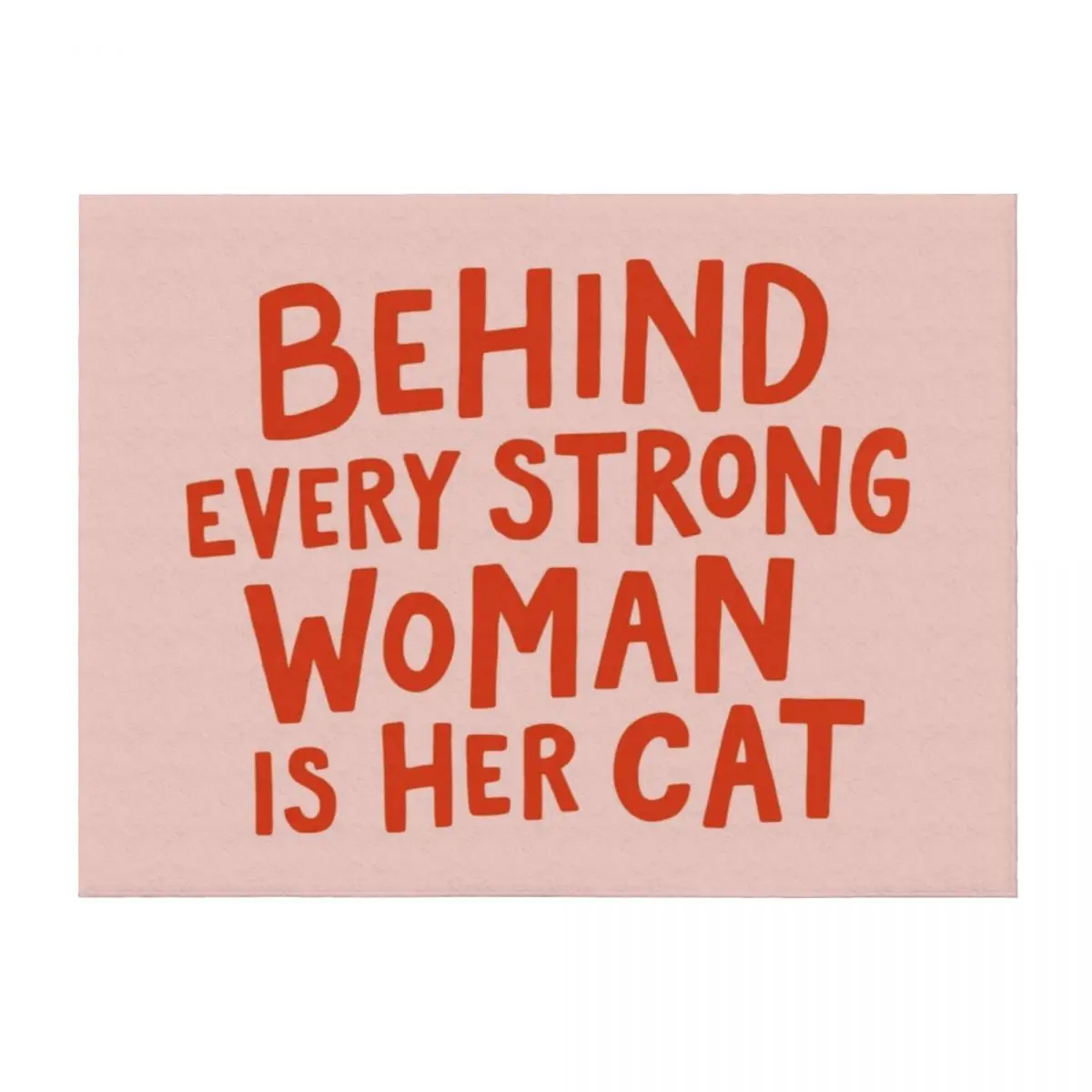 

Behind Every Strong Woman Throw Blanket warm winter Decorative Beds Comforter Luxury Blankets