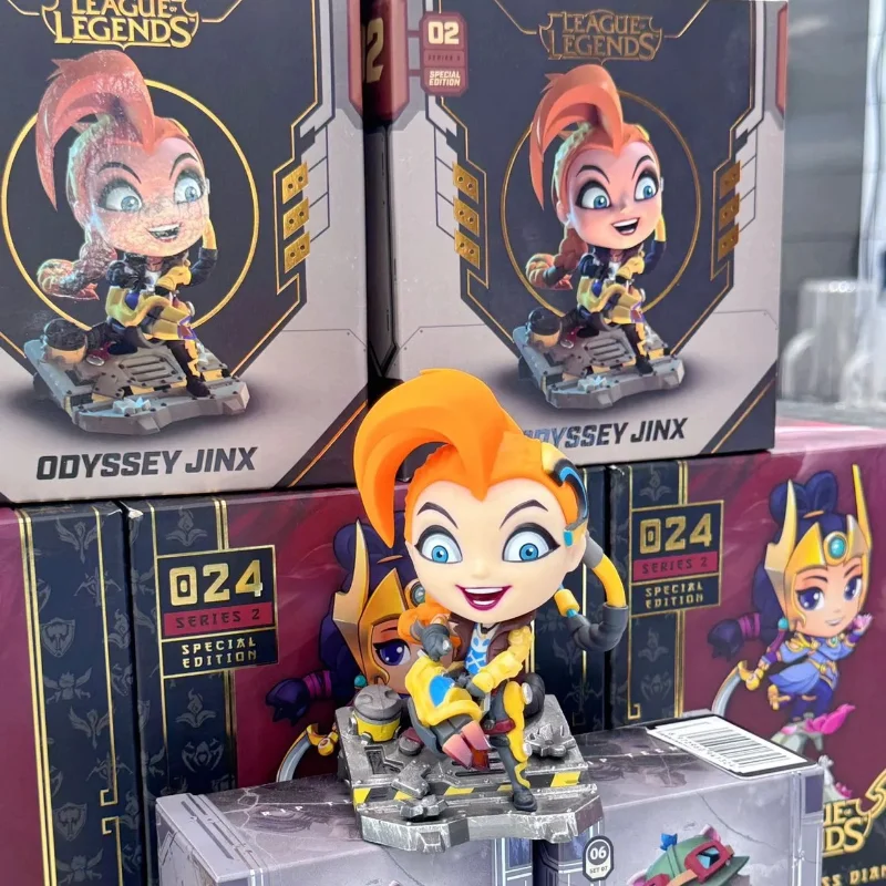 

New League Of Legends Lol Game Peripheral Legit Hand Timokyu Moon Galen Jinx Bobi Arri Miss Doom Etc Ornament Toy Festival Gift
