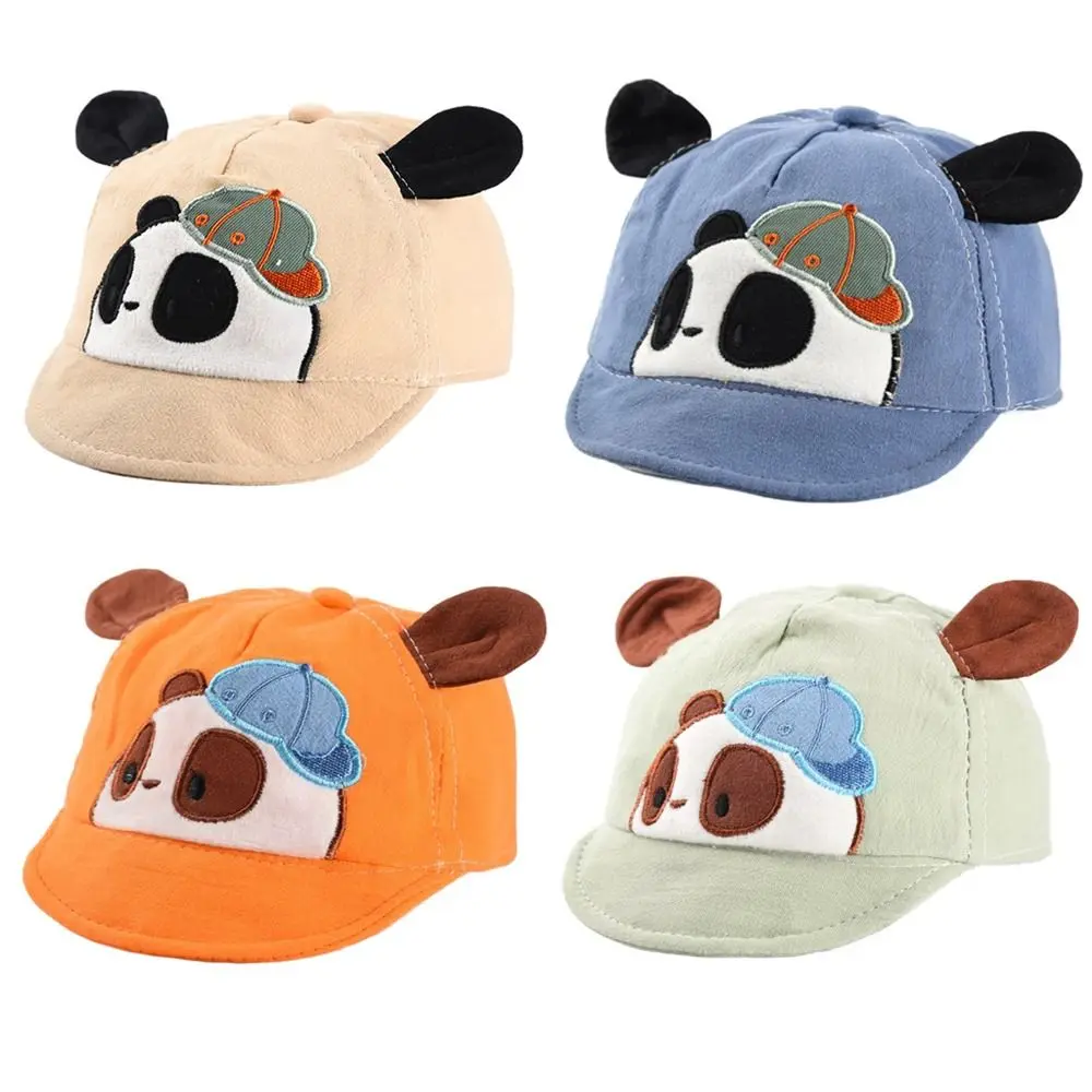 

Boys Girls Caps Cute Bear Children's Hat Polyester Multiple Colors Baby Baseball Cap Sun Protection Hat Spring Summer
