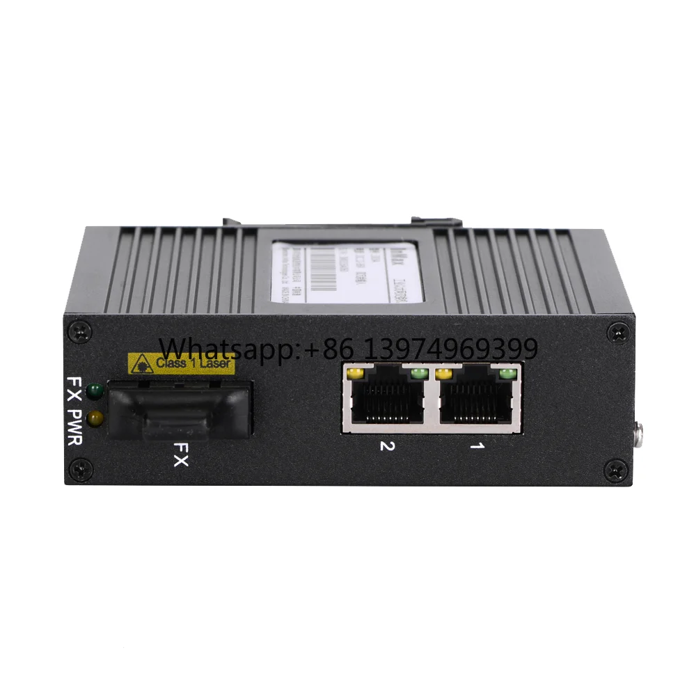Best Fiber Optic Media Converter Price 3 Port 10/100M Switch