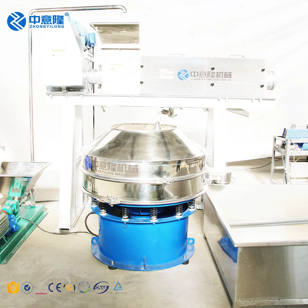 

Автоматическое круглое вибрационное сито, шейкер-сепаратор с двигателем, эффективный вибрационный инструмент для просеивания