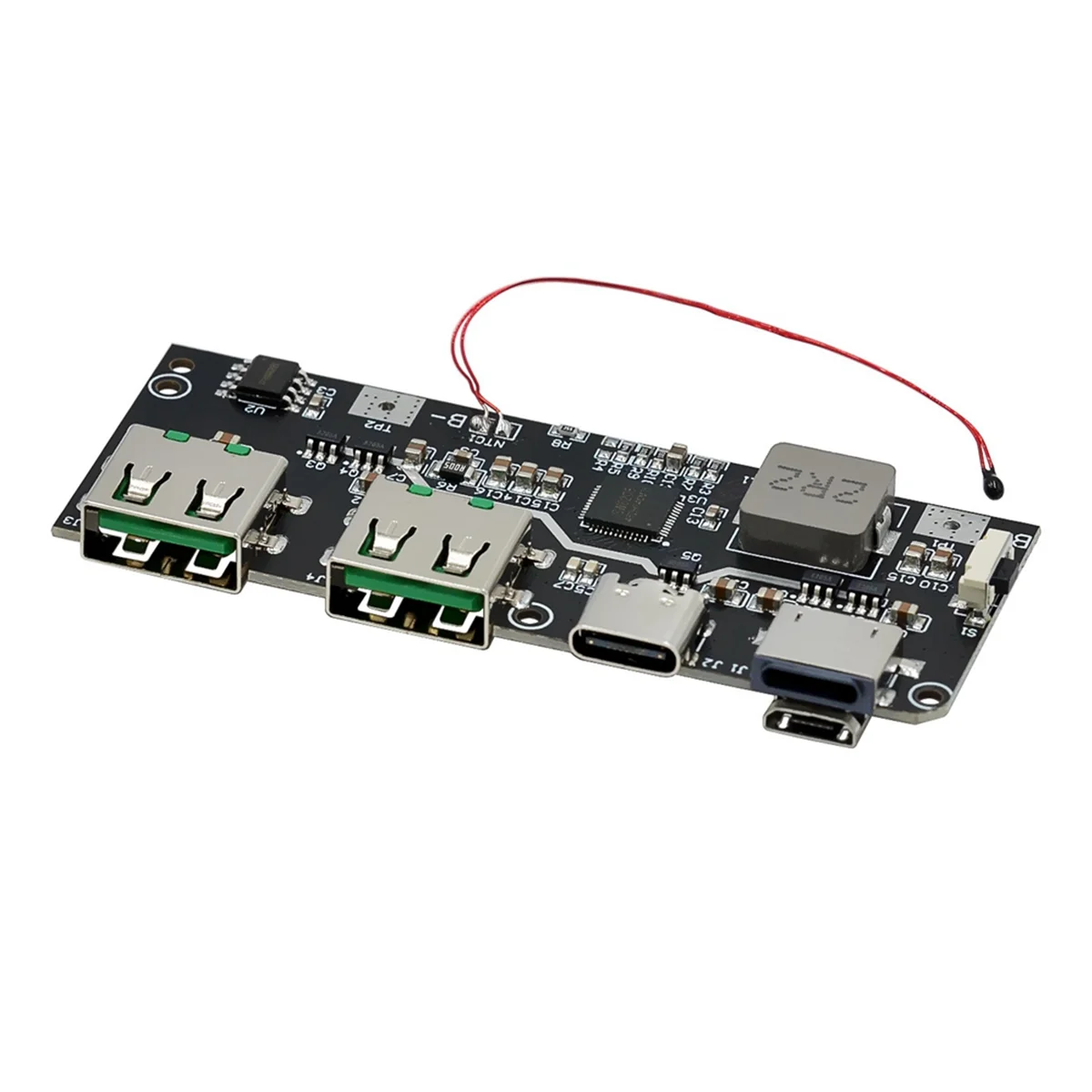 ABGI2PCS 22.5W Fast Charging Mobile Power Module 5 Port Bidirectional Charging Module Circuit Board DIY QC4.0 QC3.0