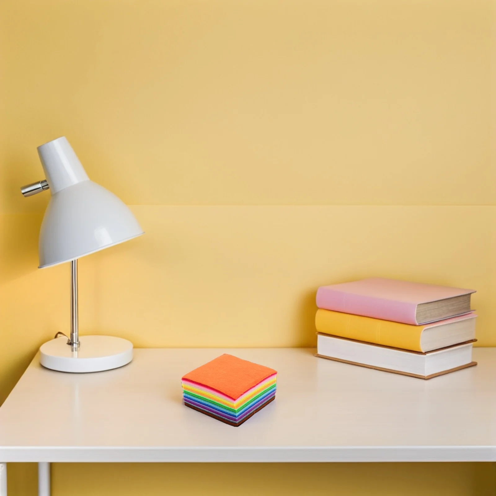 

120Pcs Felt Fabric Squares Kids Sewing Craft Sheets Soft Colorful Material for DIY Patchwork Art Felt Sheets Fabric Squares