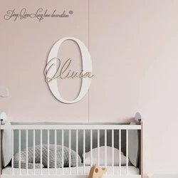 Custom name signs Two names Nursery decor Over crib Wood letter Wall letter sign Nursery letters