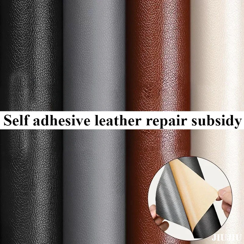 

Artificial Self-adhesive Repair Leather Patch Stickers for Interior Decoration Leather Car Fixed Chairs, Sofas, Car Seats