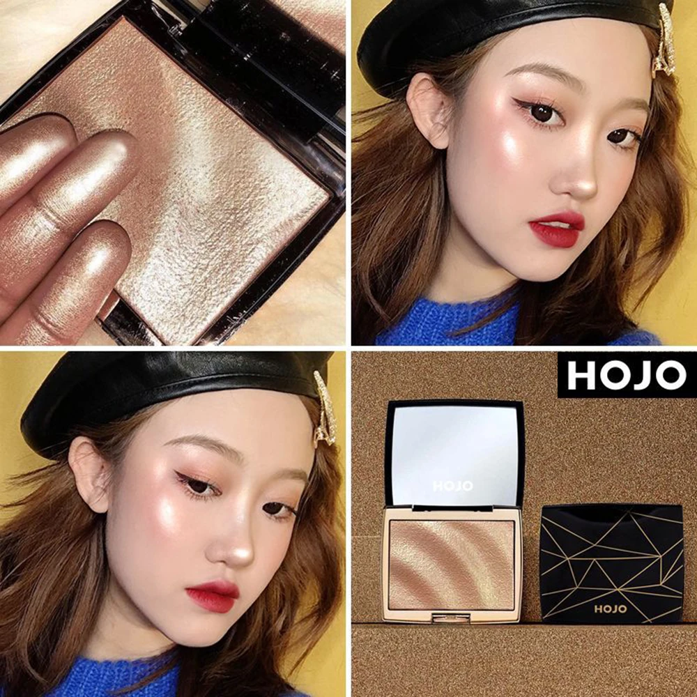 Highlighter Glowing Iridescent Holographic Hojo Cosmetics Iridescent Makeup Popular Glow Radiant Makeup Subtle Cosmetics