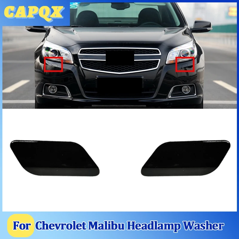 For Chevrolet Malibu  2012 13 14 15 Front Bumper Headlight Washer Spray Nozzle Cover Headlamp Washer Jet