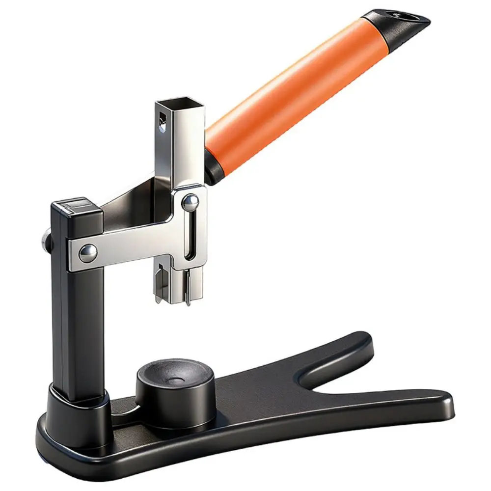 

Stainless Steel Chestnut Opener Easy Grip Non-Slip Handle Nut Cracker Labor-saving Chestnut Clip Food Preparation