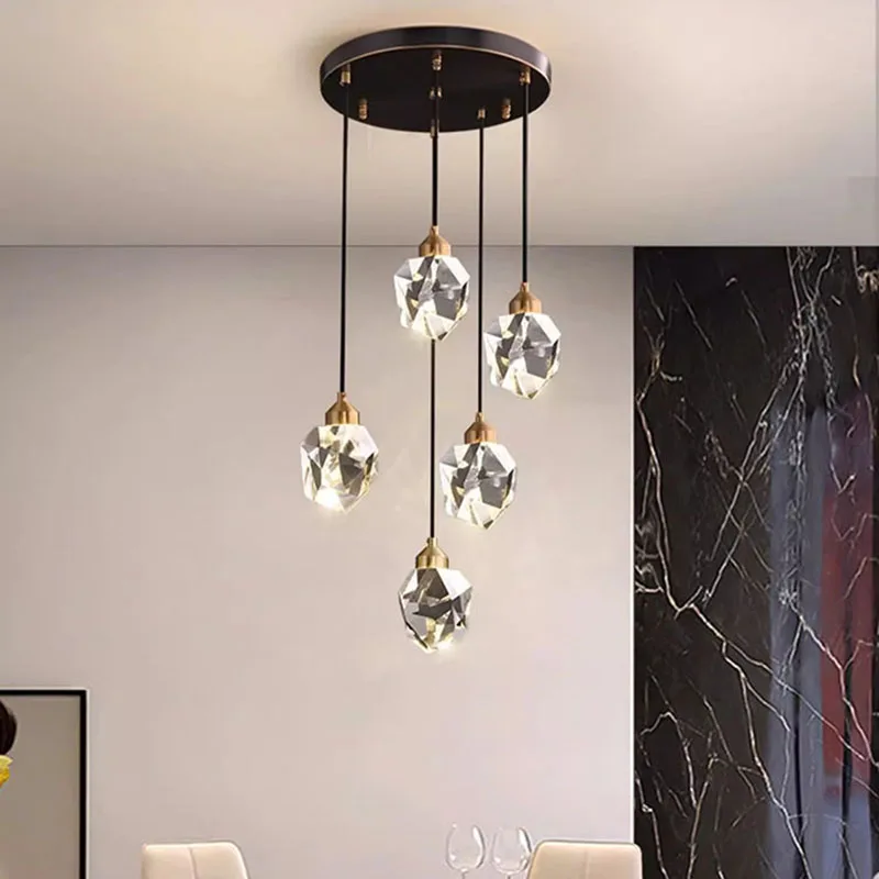 Modern restaurant pendant lights indoor ceiling lights LED pendant lights intelligent application lighting