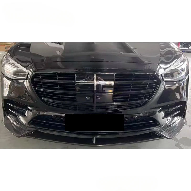 

For Mercedes-Benz W223 (2021-2023) Carbon Fiber Front Lip Splitter Chin
