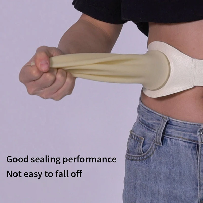 【Silicone Colostomy Bags Ostomy Belt Drainable Urostomy Bag After Colostomy Ileostomy Pouch Ostomy Belt】