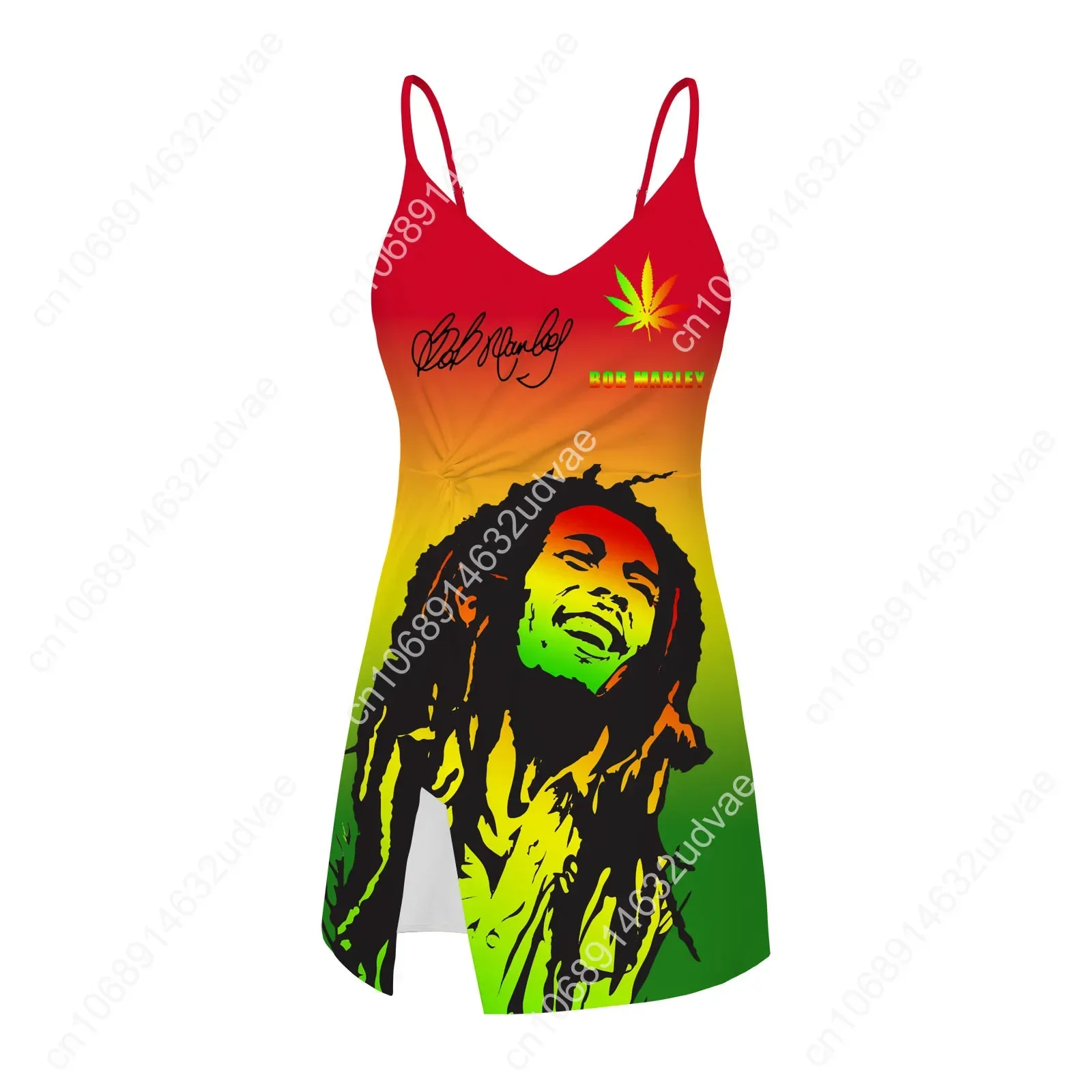 Bob Marley Sling Dress Swimsuit Womens Bathing Suits Personalized Fashion Swimwear Pool Party Bikini Custom Made Beachwear