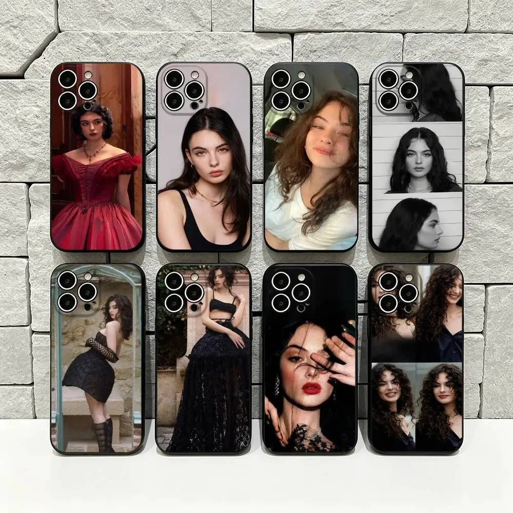 Deva Cassel Phone Case For iPhone 17 16 15 14 13 12 11 Pro Max 17 Air 16E XR 7 8 Plus SE2 Black Cover