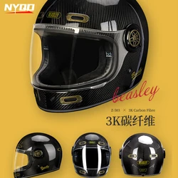 Casco moto nuovo prodotto casco intero retrò in fibra di vetro calore invernale casco da ciclismo universale per tutte le stagioni