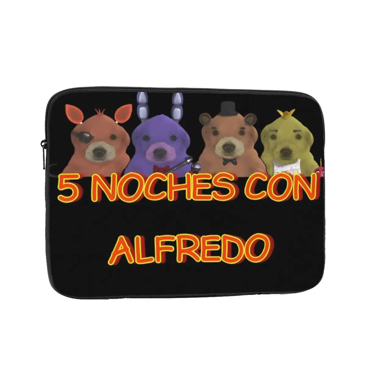 5 Noche Con Alfredo Notebook Laptop Bag Case Pouch 10 12 13 15 17 Inch For Macbook Air Pro Tablet Shockproof Case Bag