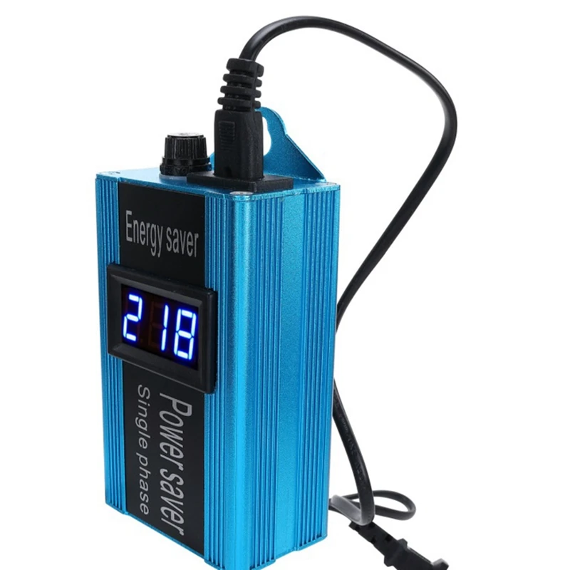Intelligent Power Saver Energy Saving Devices Smart Power Factor Saver Electricity Saving Box 100KW EU Plug