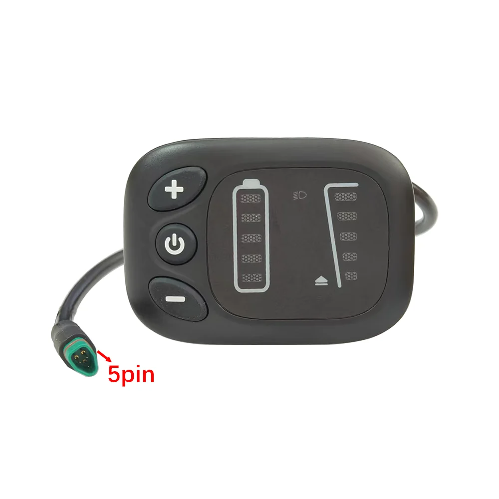 

Дисплей LED KD59E 24В/36В/48В для электровелосипедов и самокатов - контроллер скорости