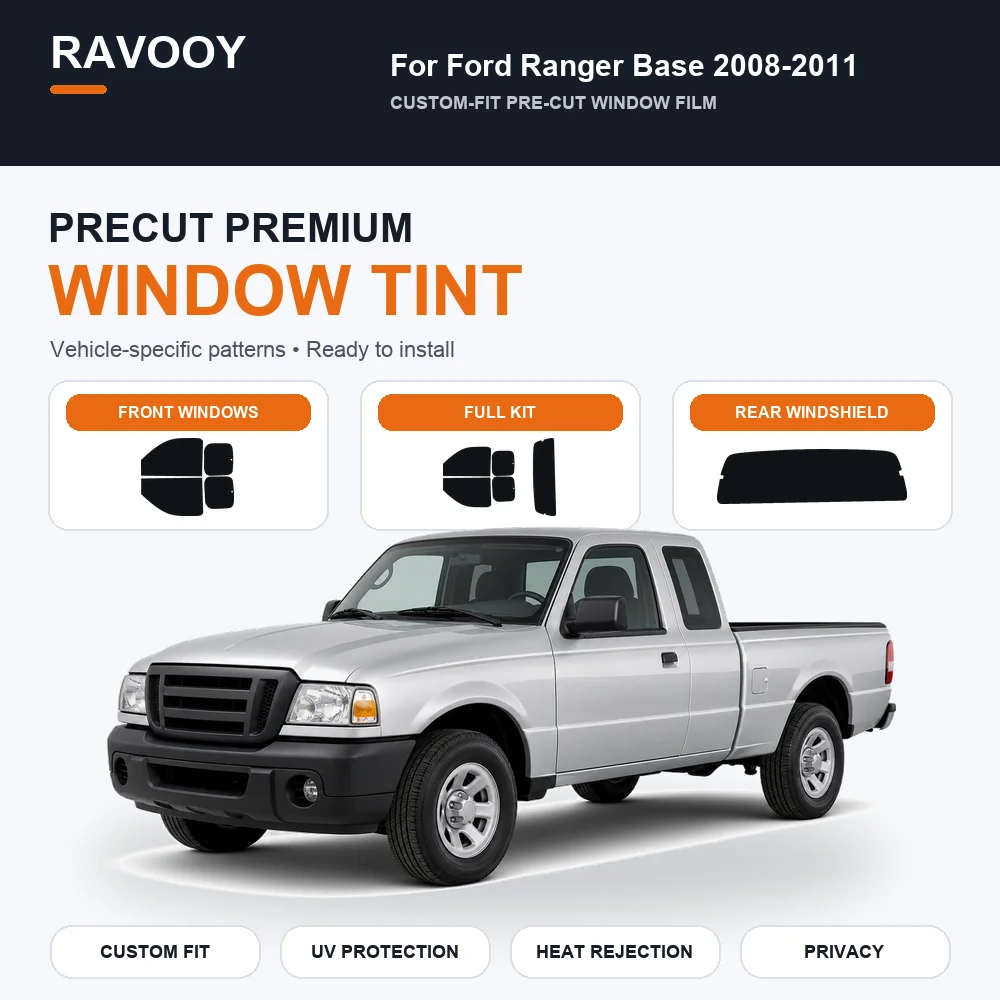 premium-precut-window-tint-kit-front-rear-windows-rear-windshield-for-ford-ranger-base-2008-2011-complete-set-nano-ceramic-film