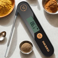 Inkbird neue IHT-1X wiederauf ladbare digitale Hintergrund beleuchtung Falt grill Küche Kochen Instant Readin wasserdichtes Fleisch thermometer