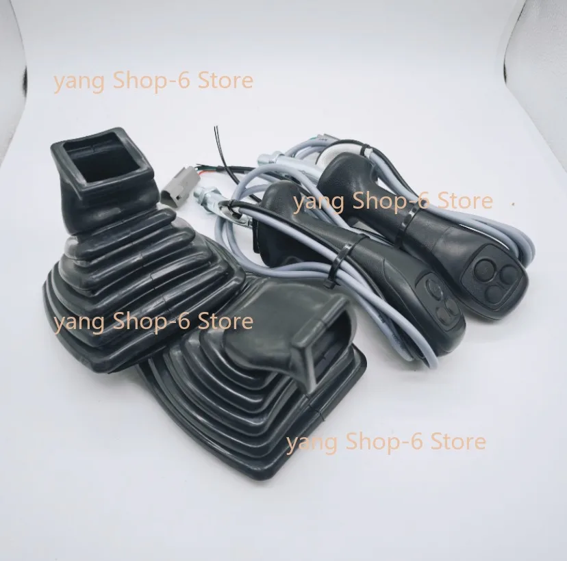 

1 пара гидравлических 3-кнопочных джойстиков 14 мм для экскаватора с деревянной древесиной