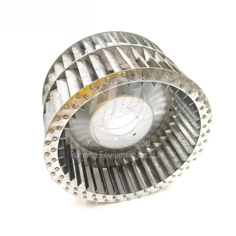 ماكينة طباعة أوفست قطع غيار منفاخ مروحة مضخة فراغ عجلة الرياح 250x50x140 مللي متر مروحة التبريد 140