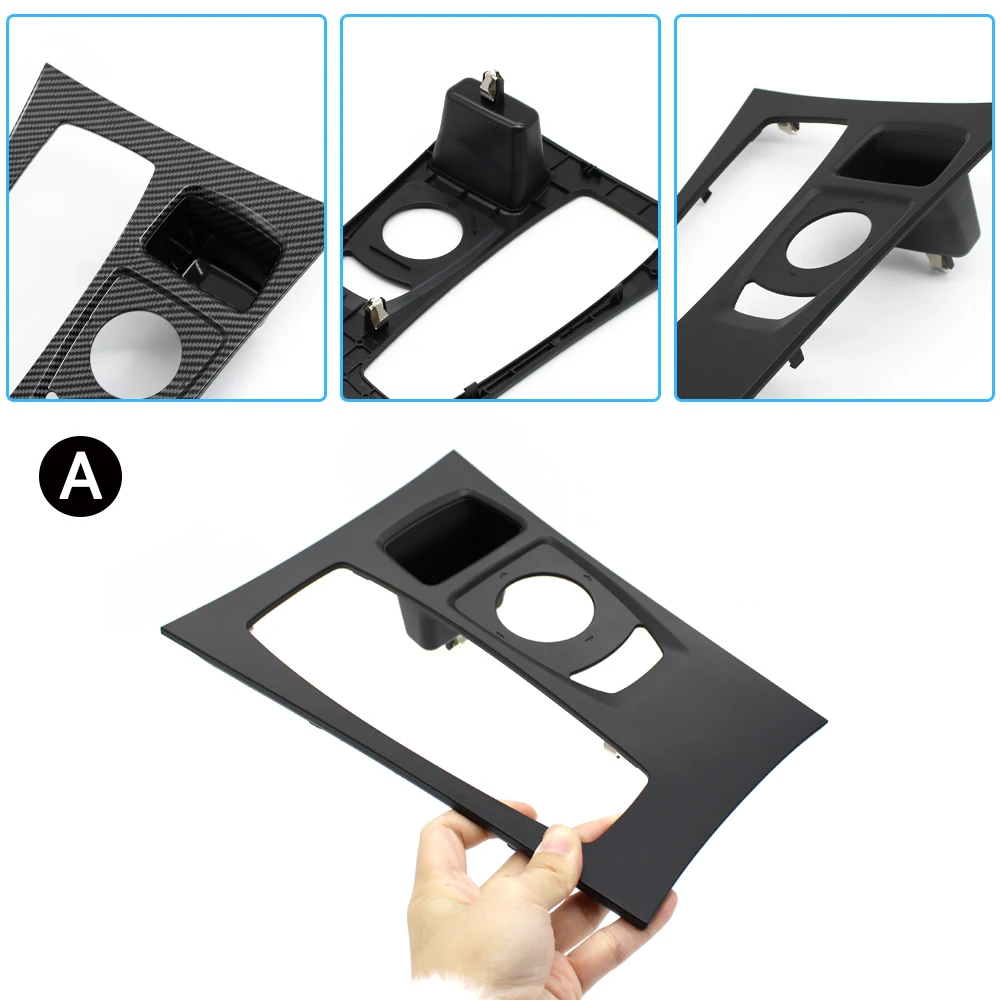 LHD Car Center Console Gear Shifter Trim Cover Panel For BMW For BMW X5 X6 E70 E71 E72 2007-2009 51166954947,51169164485