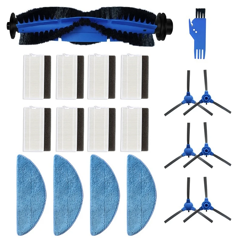 Pièces de rechange pour aspirateur robot, brosse latérale principale, filtre Hepa, tampons de vadrouille, chiffon, accessoires pour Cecotseats Conga 2290 Ultra 05661