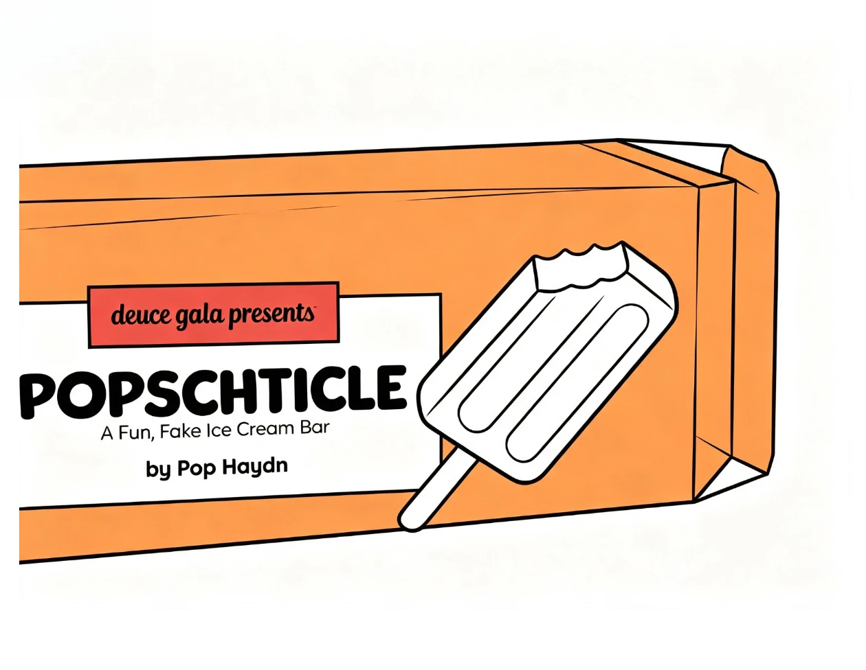 Popschticle By Pop Haydn Close Up Magic Props Stage Illusions & Kids Show Trick Professional Magician Magia Funny Games Party