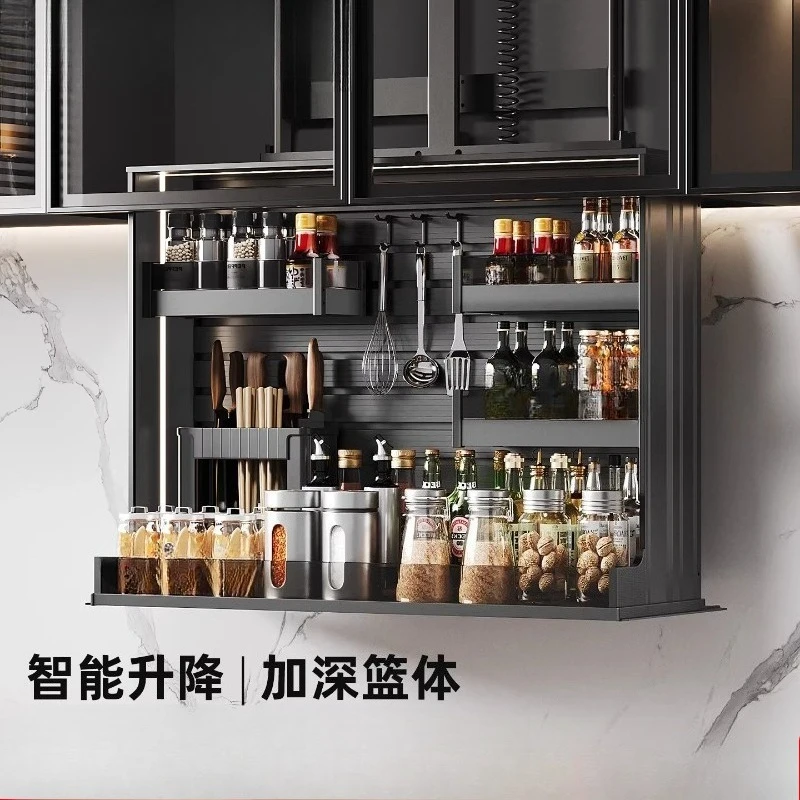 

Kitchen Smart Touch Electric Hanging Cabinet Lifting Automatic