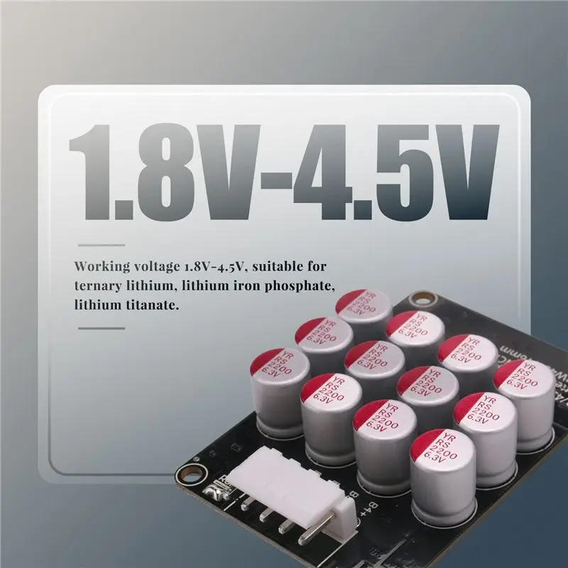 A31T 4S 5A Whole Group Balancer Active BMS Board Lithium Lipo Lifepo4 Battery Equalizer for Energy Transfer Capacitor