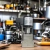16bar 1.6MPa 350 ℃   Katup solenoid suhu tinggi 1/4 24V Orifice 8mm SS316L DN8 normal tertutup untuk pelarut organik
