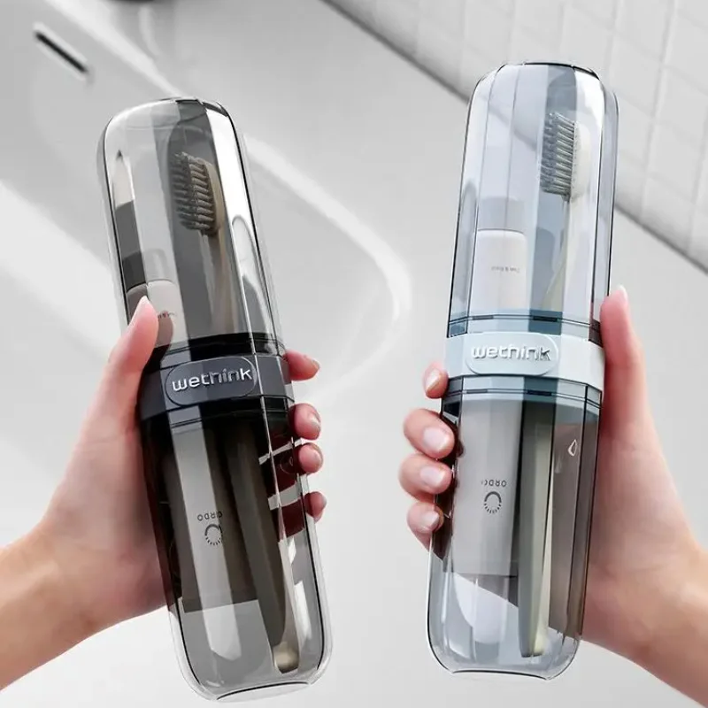 1PC Zahnbürste Reise Behälter Transparent Tragbare Zahnbürste Fall Outdoor/geschäft Reise/reise Zubehör – Detail 9