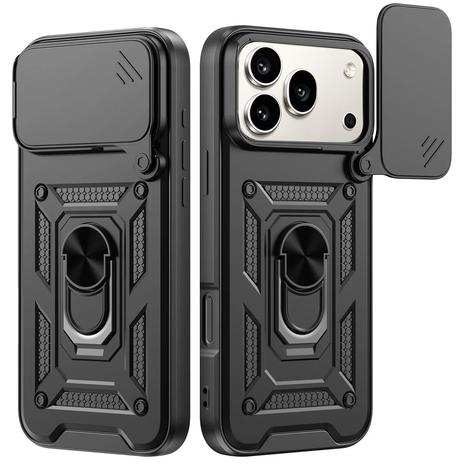 

Case For Honor 600 Pro Military Grade Protection Phone Slide Camera Cover For Honor 600 Coque Fundas