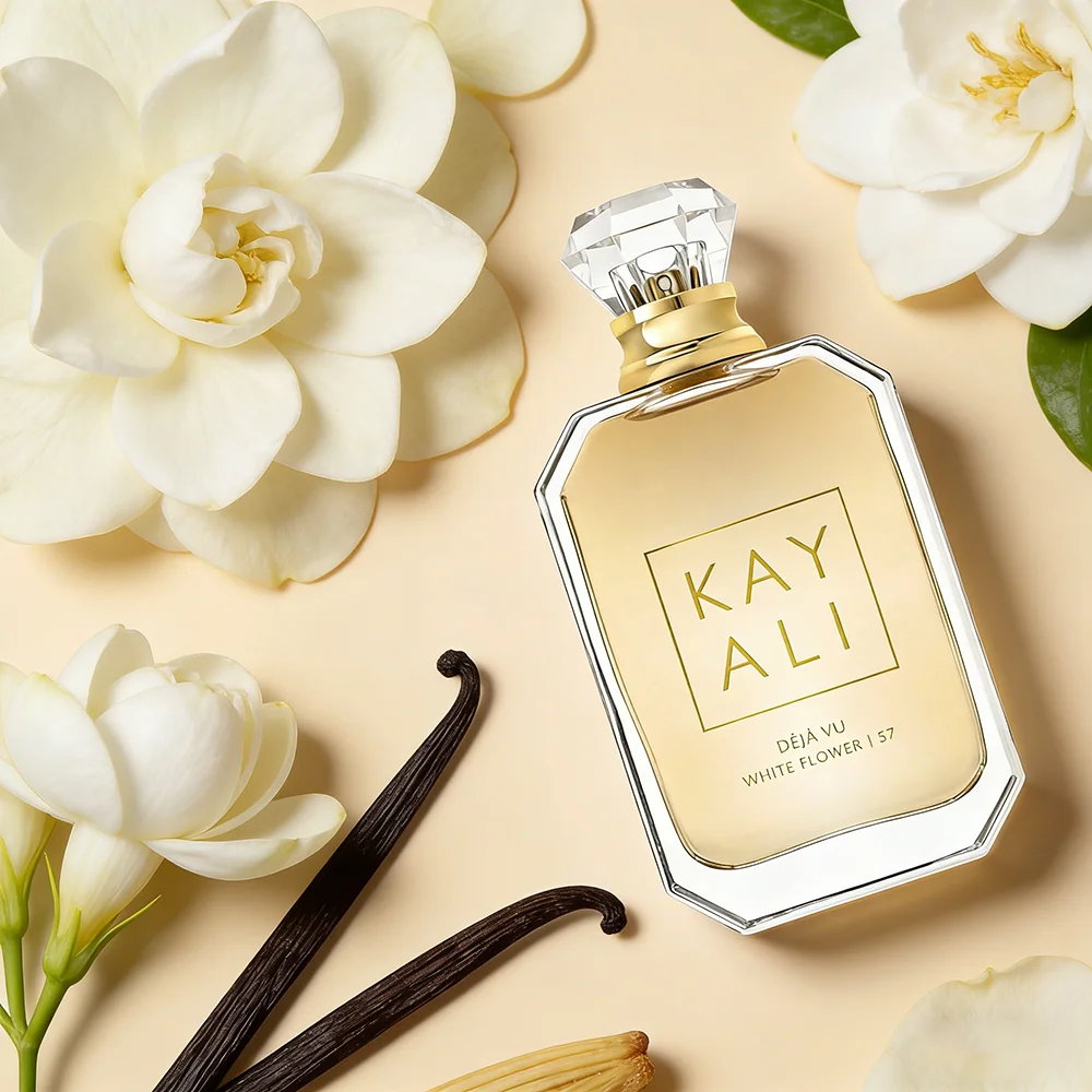 

KAYALI DÉJÀ VU WHITE FLOWER | 57 Eau de Parfum 3.4 oz / 100 ml | Luxury Niche Unisex Fragrance | Warm Floral Scent with Tuberose